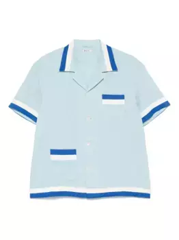 Рубашка Seedling Stripe BODE, синий