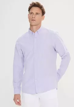 Рубашка SEERSUCKER PATTERNED AC&CO / ALTINYILDIZ CLASSICS, сиреневый