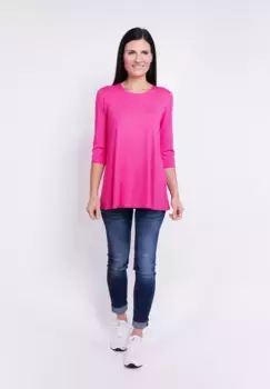 Рубашка Seidel Moden с рукавом 3/4, СДЕЛАНО В ГЕРМАНИИ, розовый