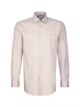 Рубашка Seidensticker, бежевый