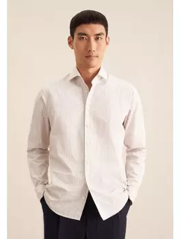 Рубашка Seidensticker, бежевый