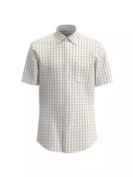 Рубашка Seidensticker, бежевый