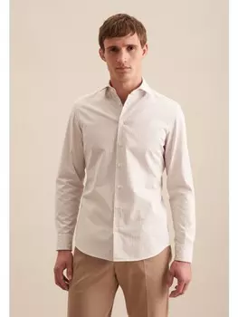 Рубашка Seidensticker, бежевый