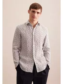 Рубашка Seidensticker, бежевый