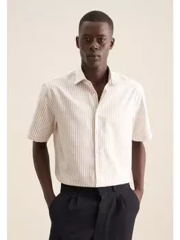 Рубашка Seidensticker, бежевый