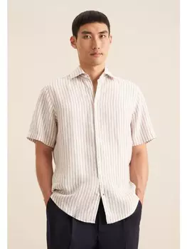 Рубашка Seidensticker, бежевый