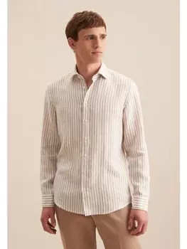 Рубашка Seidensticker, бежевый