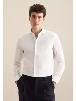 Рубашка Seidensticker Business Hemd Shaped, белый