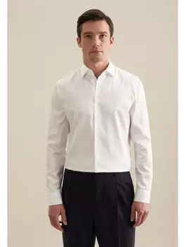 Рубашка Seidensticker Business Hemd Shaped, белый