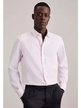 Рубашка Seidensticker Business Hemd Shaped, розовый