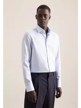 Рубашка Seidensticker Business Hemd Slim, цвет Mittelblau