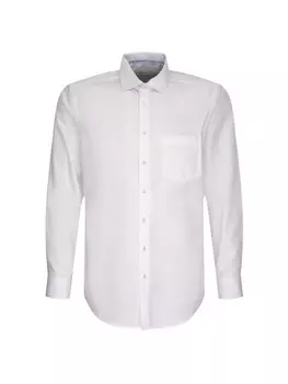Рубашка Seidensticker Business Kent Patch3, белый