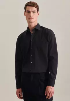 Рубашка Seidensticker Business Regular, черный