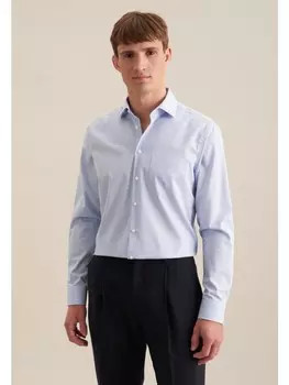 Рубашка Seidensticker Business Regular, голубой