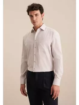 Рубашка Seidensticker Business Regular, серый