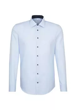 Рубашка Seidensticker Business Shaped, цвет Mittelblau