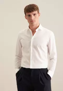 Рубашка Seidensticker Business Slim, экрю