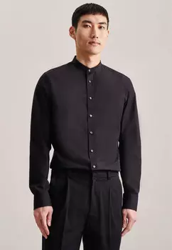 Рубашка Seidensticker Business Slim, черный