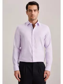 Рубашка Seidensticker Business Slim, фиолетовый