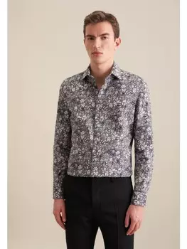 Рубашка Seidensticker Business Slim, серый