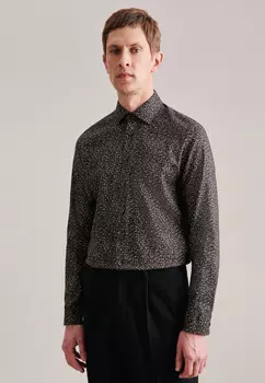 Рубашка Seidensticker Business X Slim, зеленый