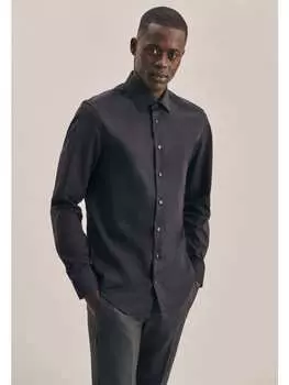 Рубашка Seidensticker, черный