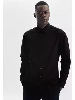 Рубашка Seidensticker, черный