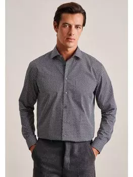 Рубашка Seidensticker, черный