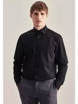 Рубашка Seidensticker, черный