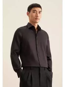 Рубашка Seidensticker, черный