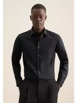 Рубашка Seidensticker, черный