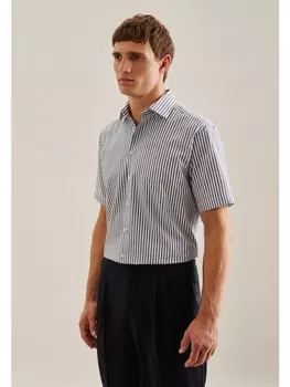 Рубашка Seidensticker, цвет mittelblau