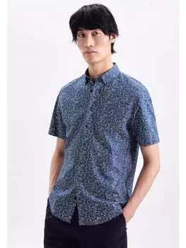 Рубашка Seidensticker, цвет mittelblau