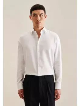 Рубашка Seidensticker, цвет mittelblau