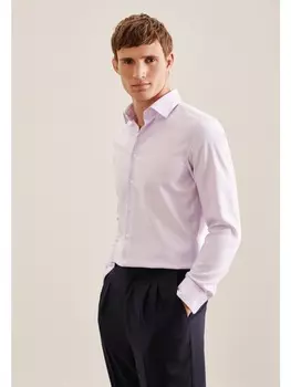 Рубашка Seidensticker, фиолетовый