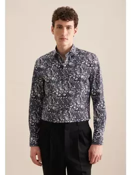 Рубашка Seidensticker, фиолетовый