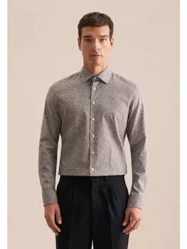 Рубашка Seidensticker, коричневый