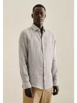 Рубашка Seidensticker, коричневый