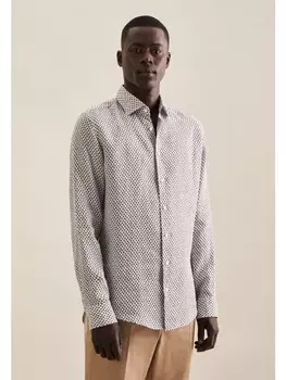 Рубашка Seidensticker, коричневый