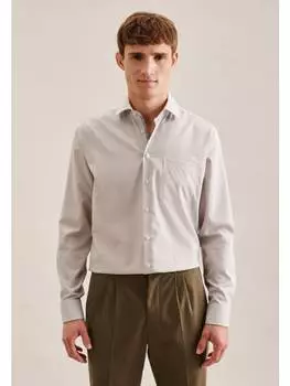 Рубашка Seidensticker, коричневый