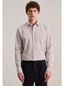 Рубашка Seidensticker, коричневый