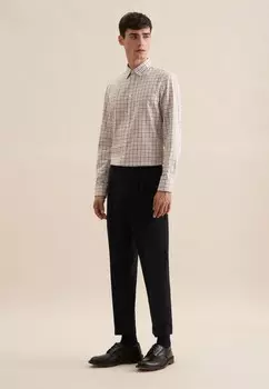 Рубашка Seidensticker, коричневый