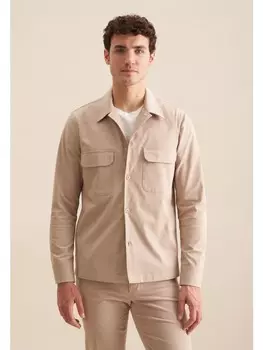 Рубашка Seidensticker, коричневый