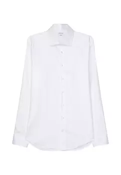 Рубашка SEIDENSTICKER Regular fit Button Up Shaped, белый