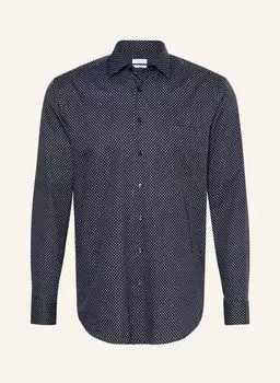 Рубашка seidensticker Regular Fit, темно-синий