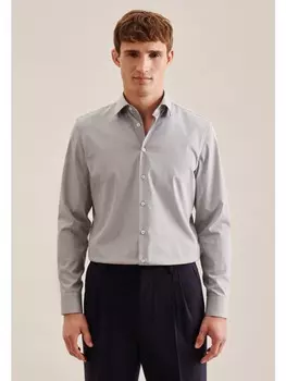 Рубашка Seidensticker, серый