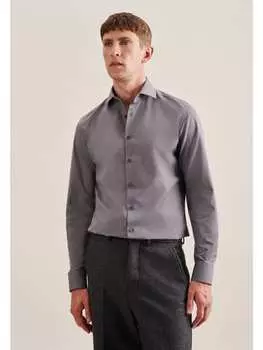 Рубашка Seidensticker, серый