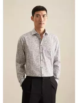 Рубашка Seidensticker, серый