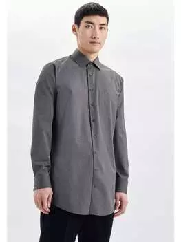 Рубашка Seidensticker, серый