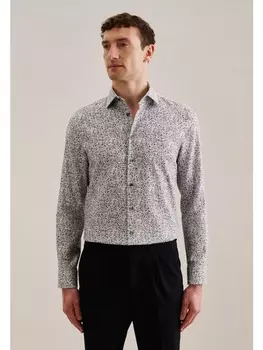 Рубашка Seidensticker, серый